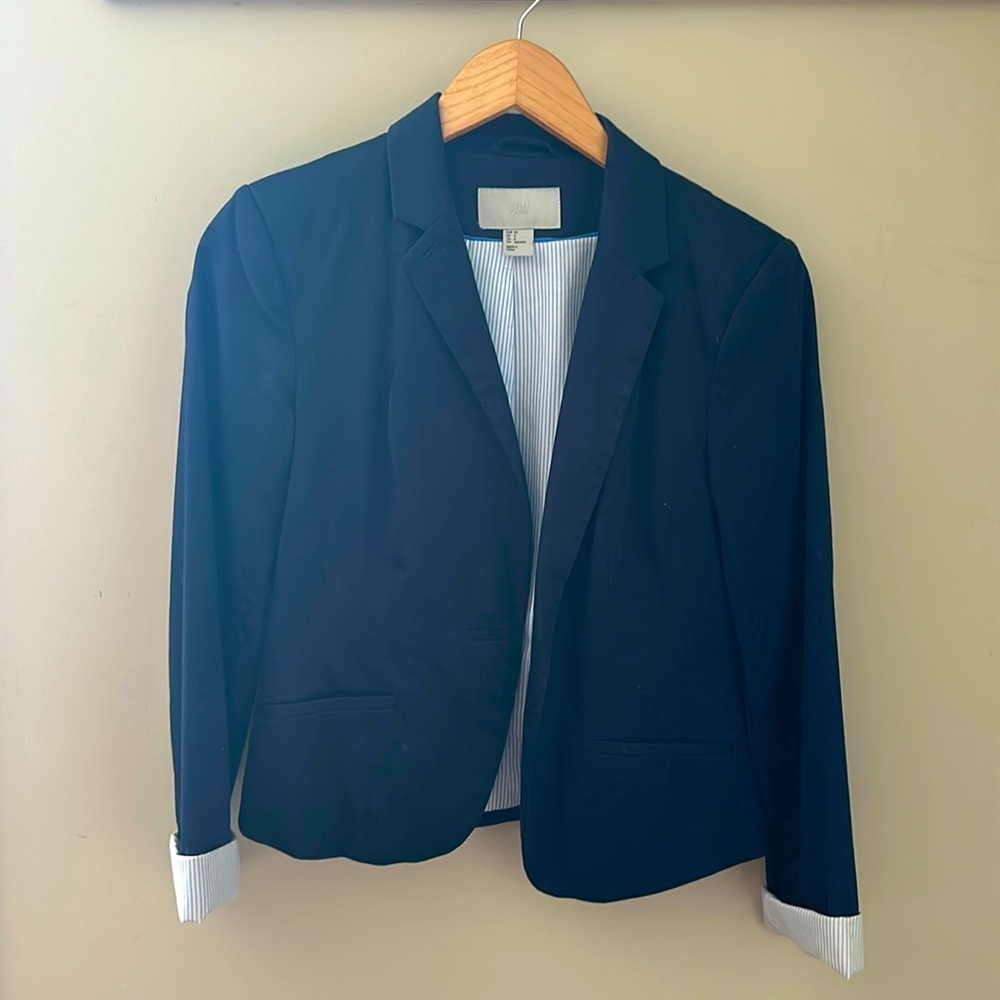 H&M navy blazer